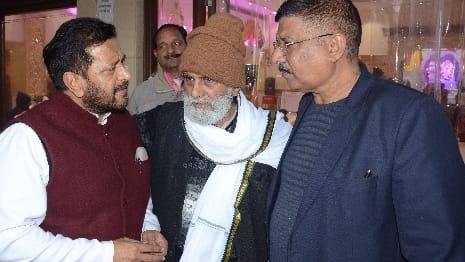 Arran also reached Banke Bihari, priests and officials