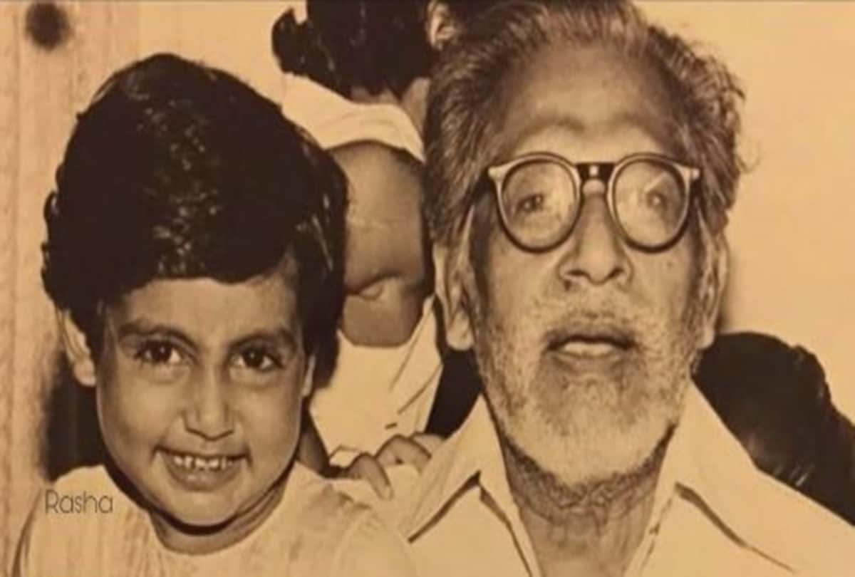 Amitabh Bachchan shared Abhishek photo with his grandfather Harivansh Rai Bachchan and Wishes him