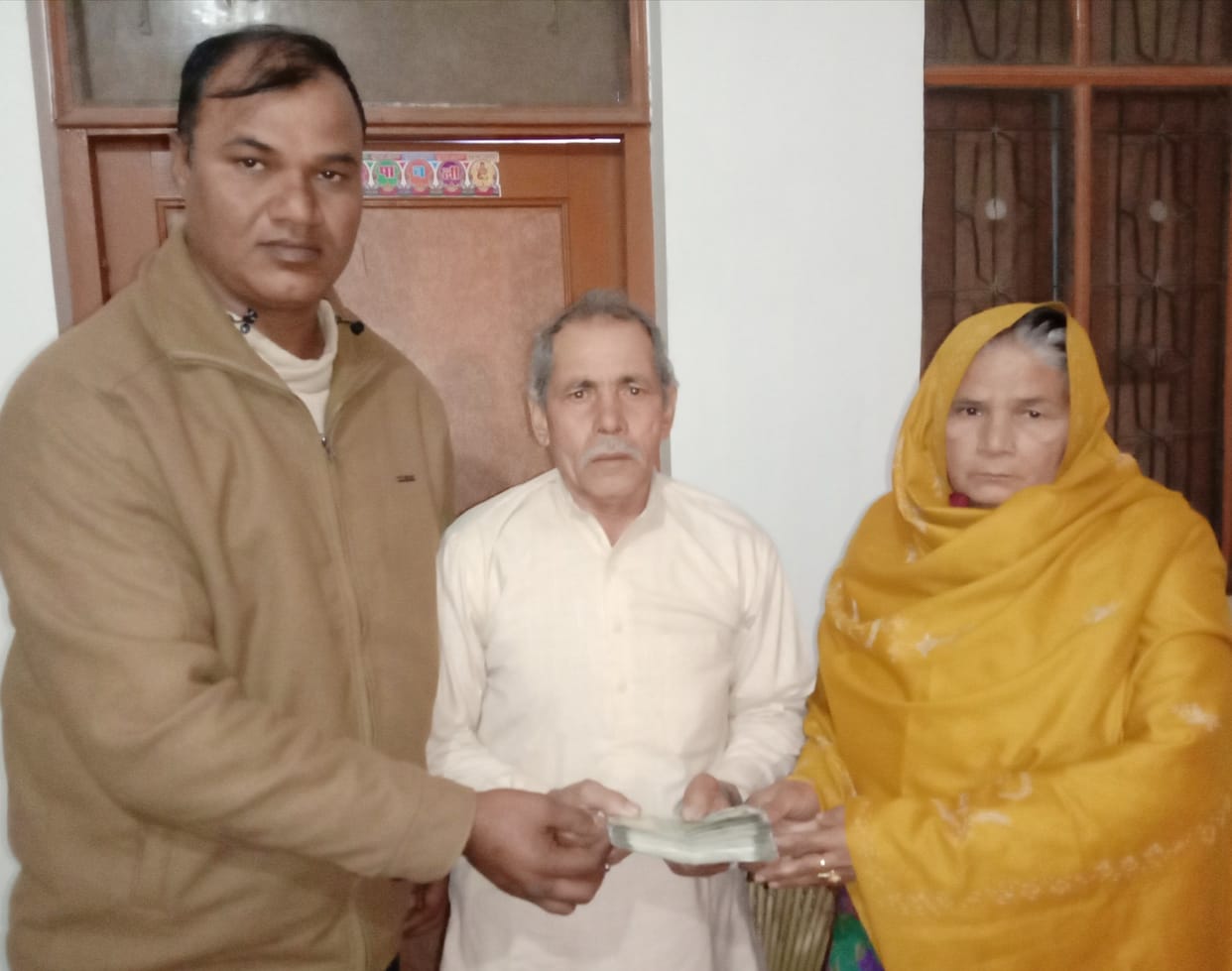 Parents got emotional after remembering son