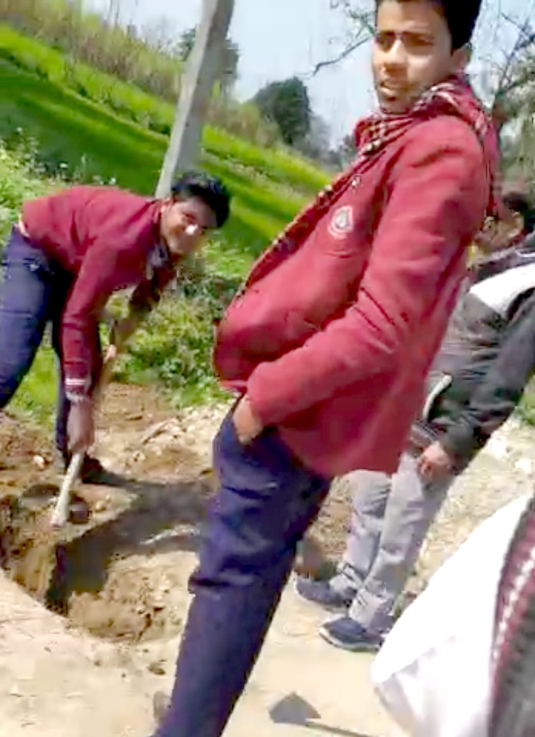 Video of making students work viral