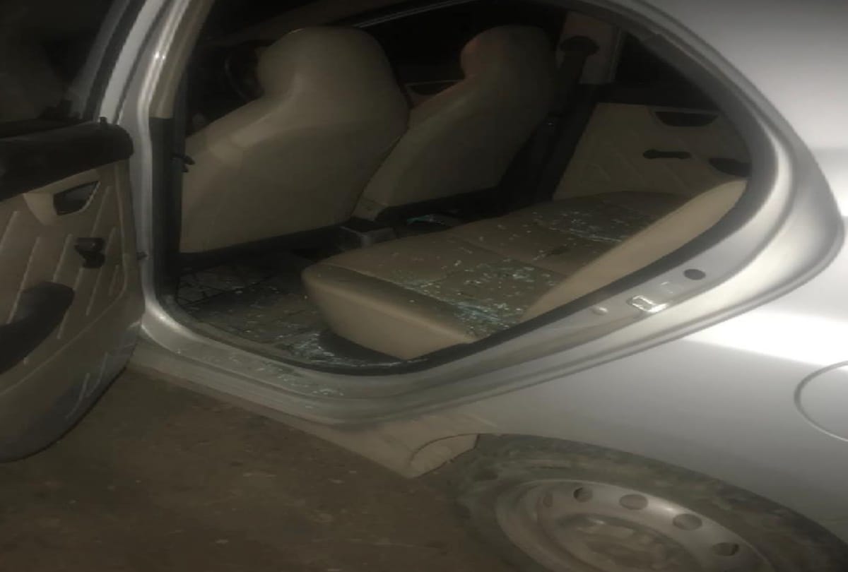 Stoned on hindu Jagran Manch worker, masked attackers fled