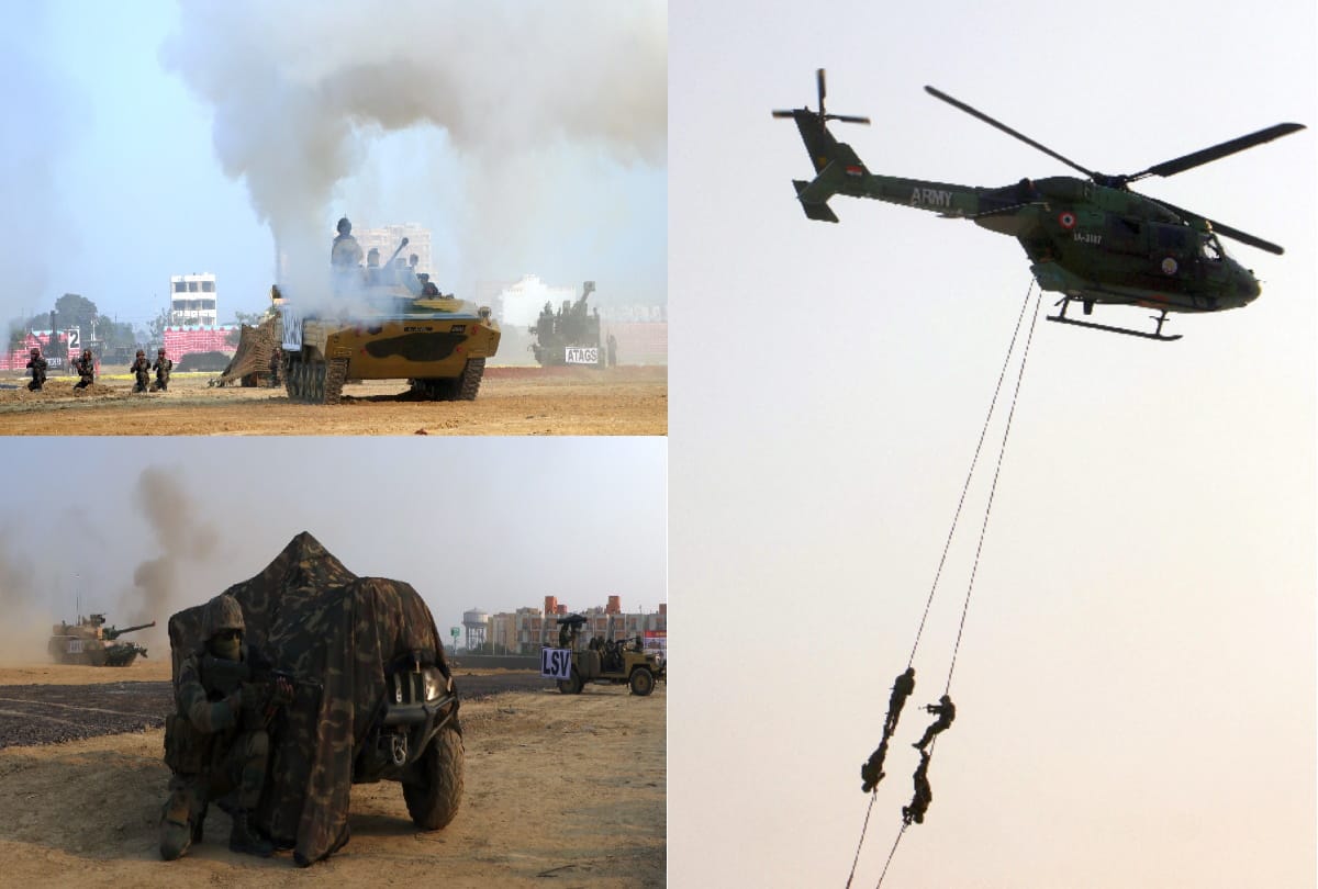 defence expo 2020 company is showcasing the armed vehicle Kalyani M-4