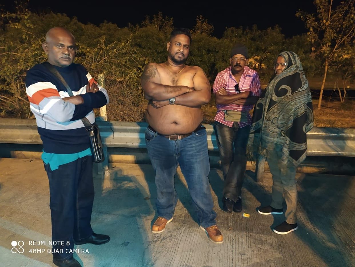 Tourist rages
