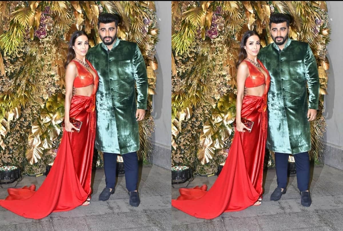 Malaika Arora Khan :dress in glamorous outfit in armaan jain wedding reception