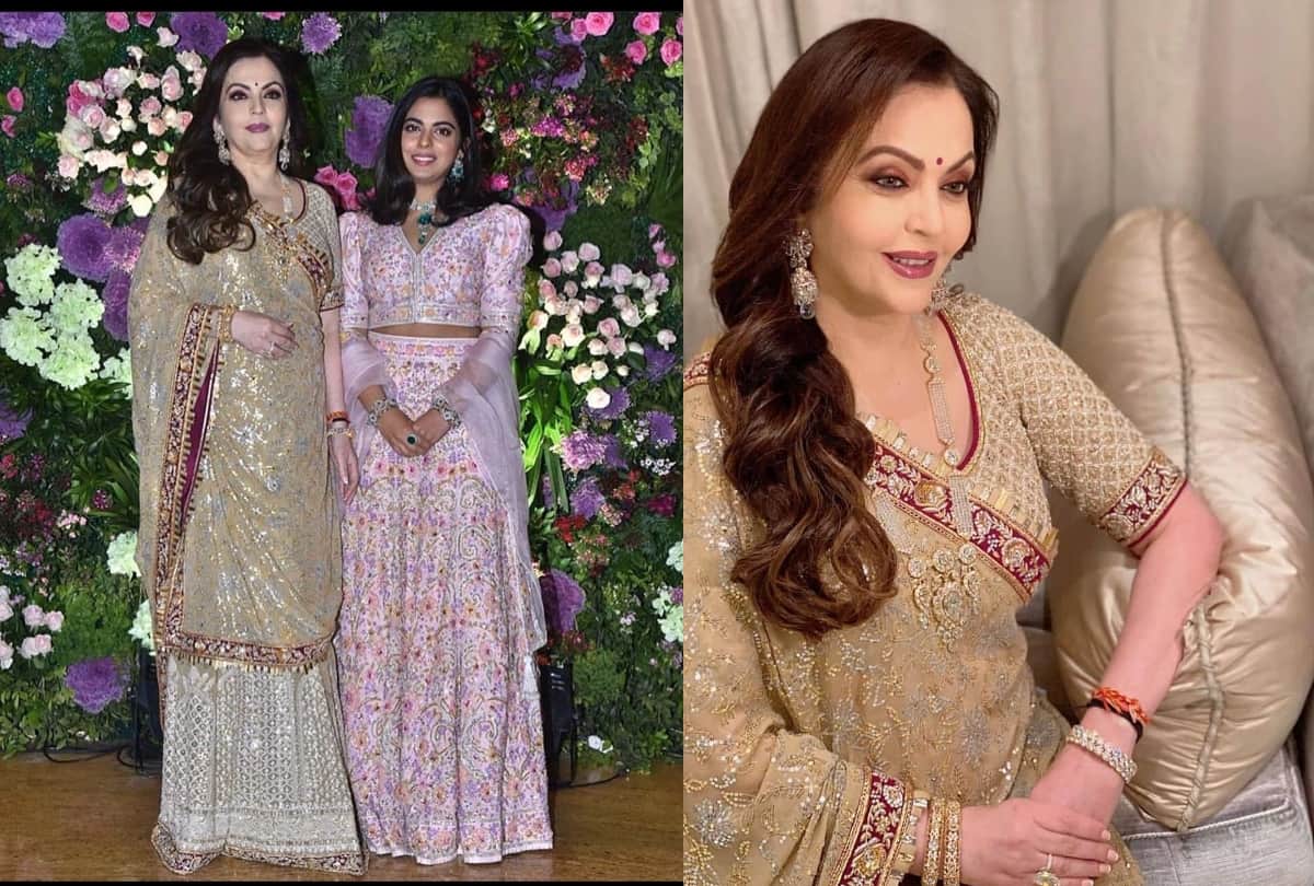 isha ambani repeats her lehenga for armaan jain wedding