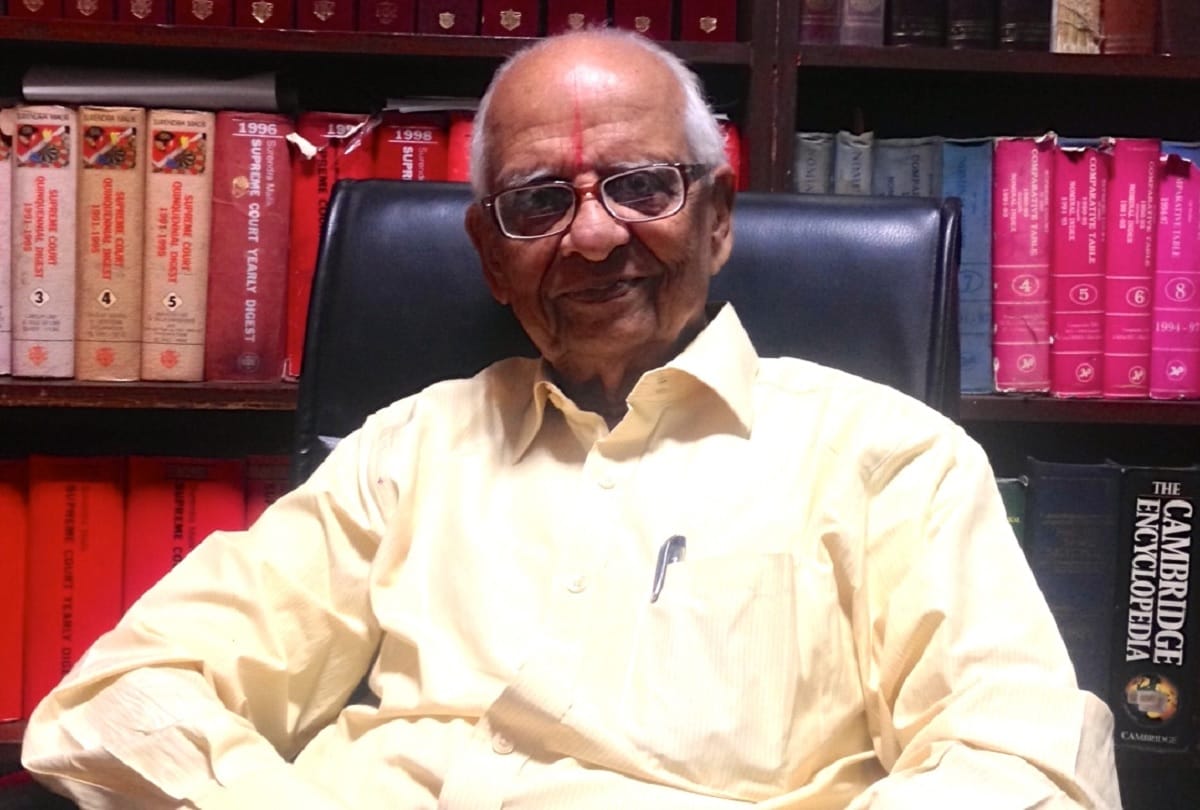 Ram mandir trust Registered, K. Parasaran residence,