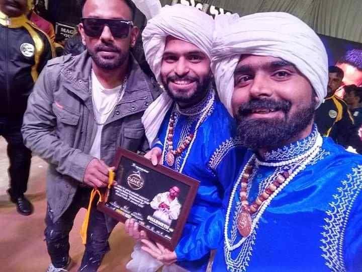 Golden crew scattered the colors of Haryana in Ayodhya city