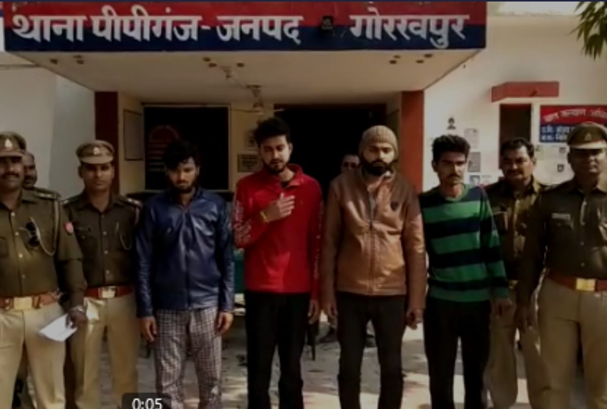 Four accused of molesting sisters on highway, police arrested by help to CCTV