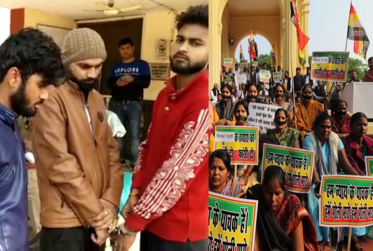 Molested victims sisters show Bravery otherwise case of Hyderabad here like in Gorakhpur