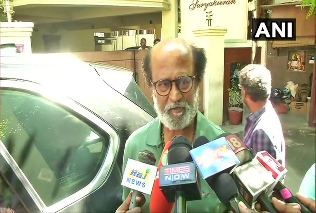 Rajinikanth Support CAA, NCR and NPR says it will not affected any citizen of our country