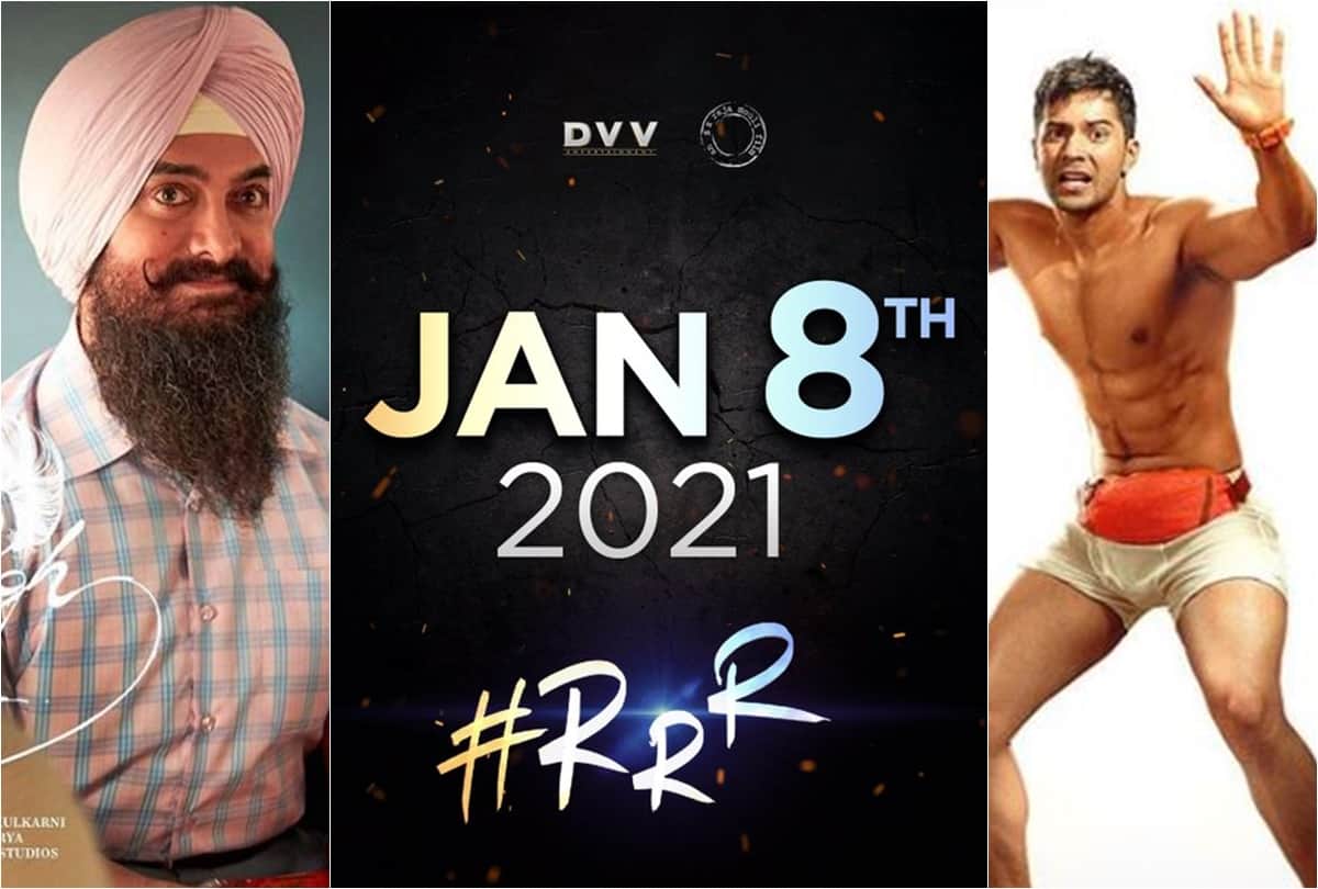 Director SS Rajamouli upcoming film RRR starring Ram Charan Jr NTR will release on January 8 2021