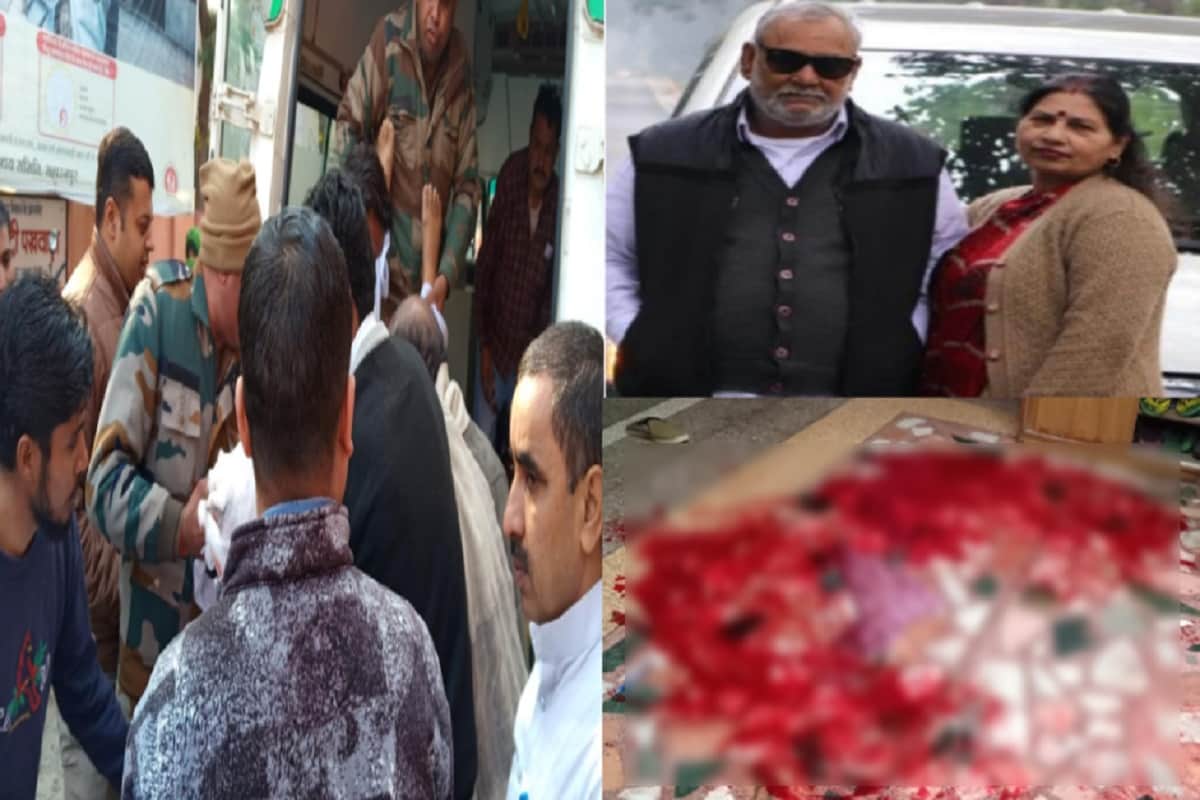 Police officers has investigation start in a couple murder case at Saharanpur