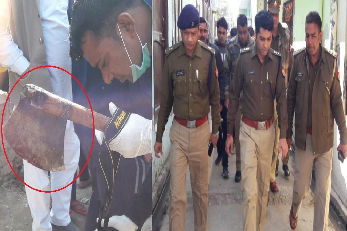 Police officers has investigation start in a couple murder case at Saharanpur