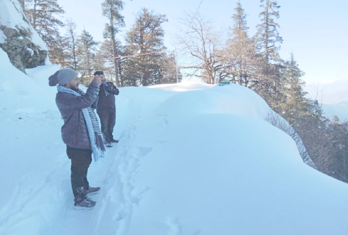 Rain and snowfall in Himachal this day again, mercury of five cities in minus