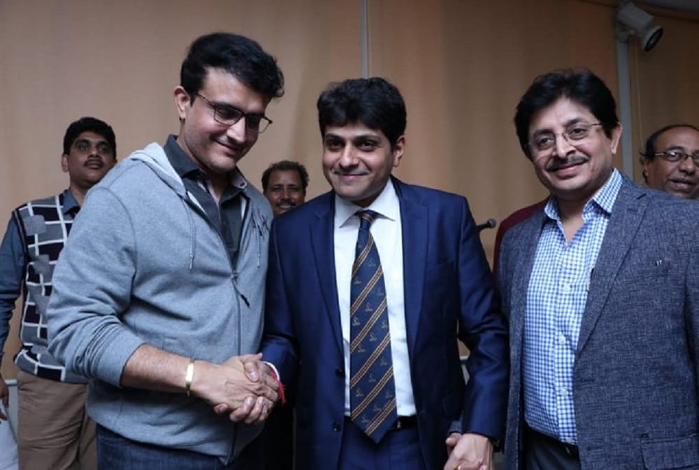 former BCCI President Jagmohan Dalmiya Son Avishek elected as the new president of CAB