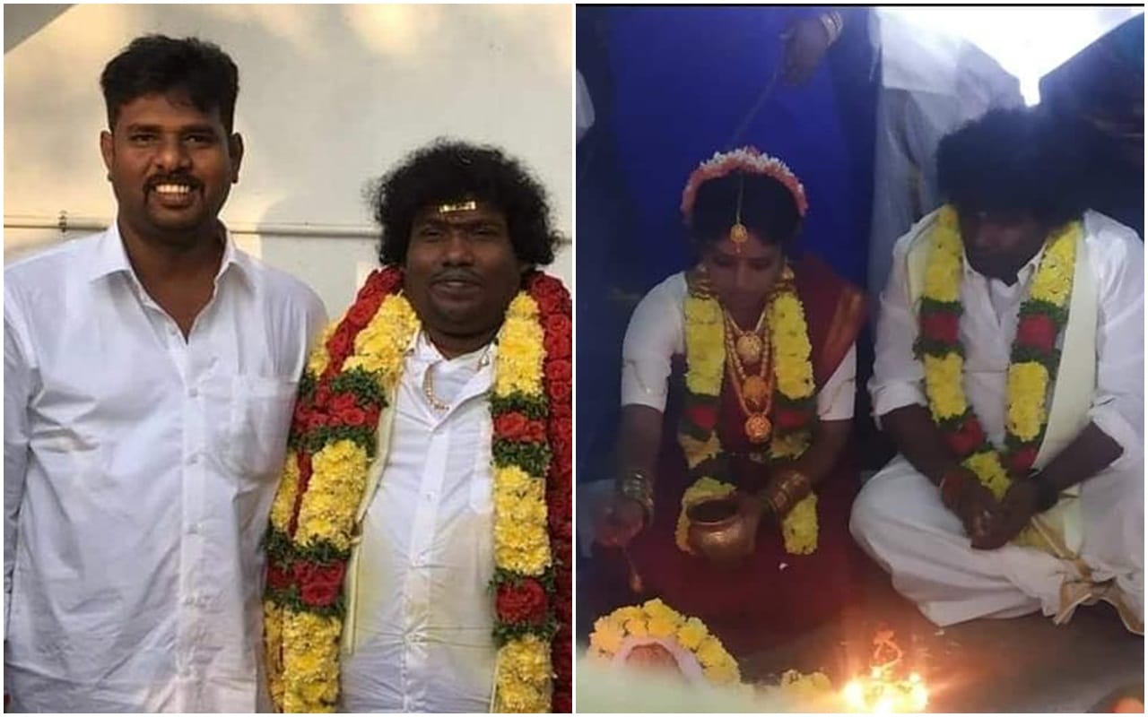 Yogi Babu marriage manju bhargavi Tamil actor-comedian Yogi Babu Pics