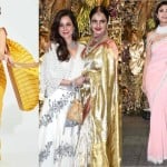 armaan jain wedding party best saree look