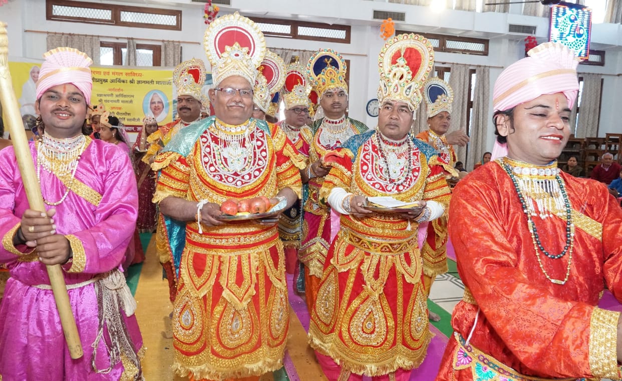 gyanmati mataji says, first god finished the fascination