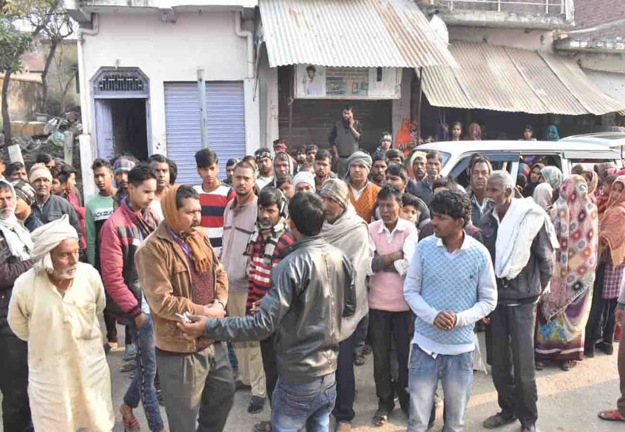 young man was beaten with the butt of gun in etawah, condition critical