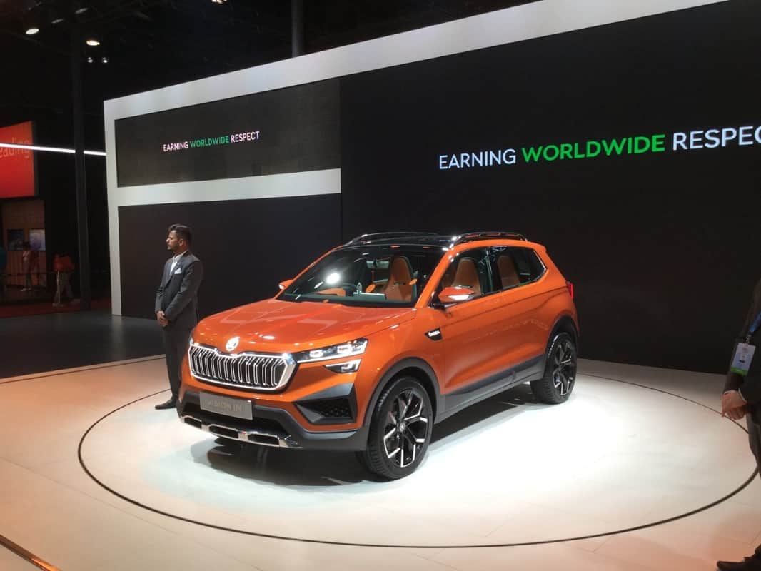 auto expo 2020 India concept cars auto show skoda vision in kia sonet tata hbx mahindra e-xuv300
