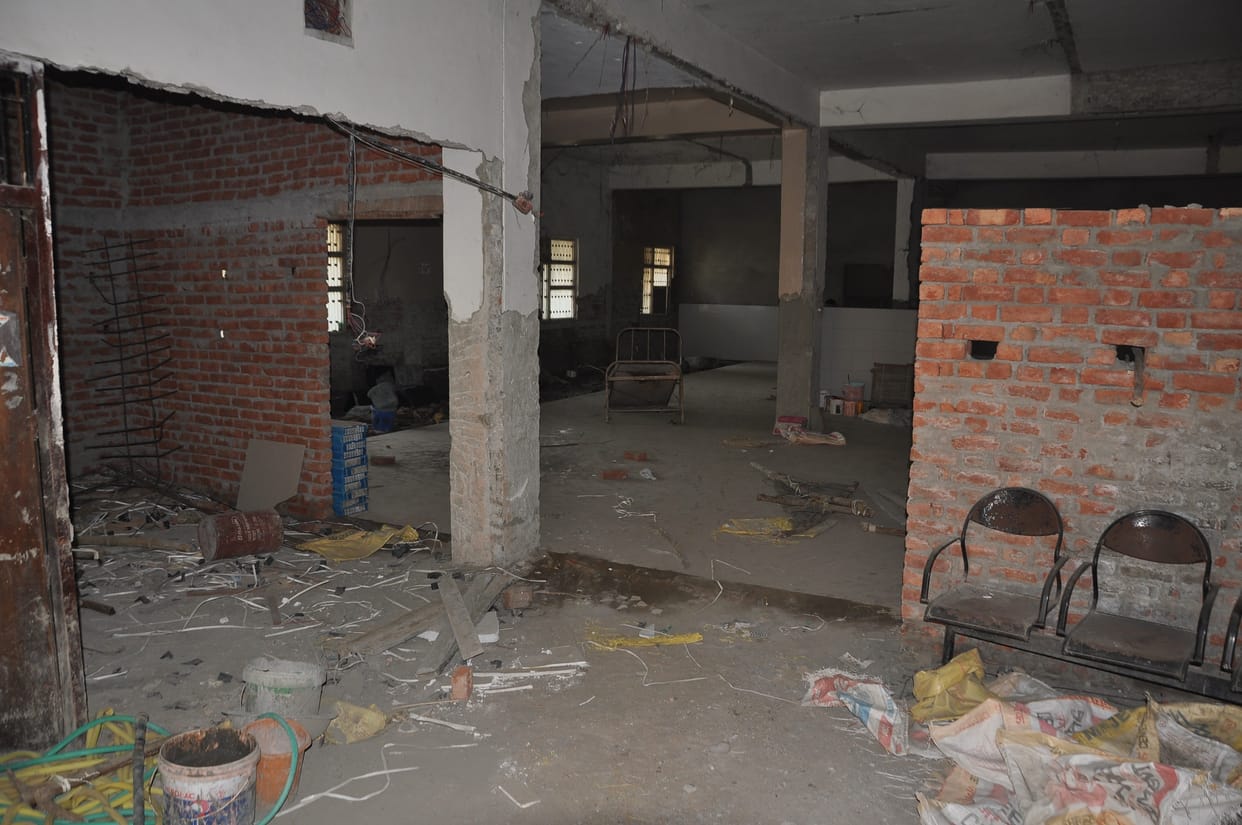 The dialysis unit could not be built even in a year
