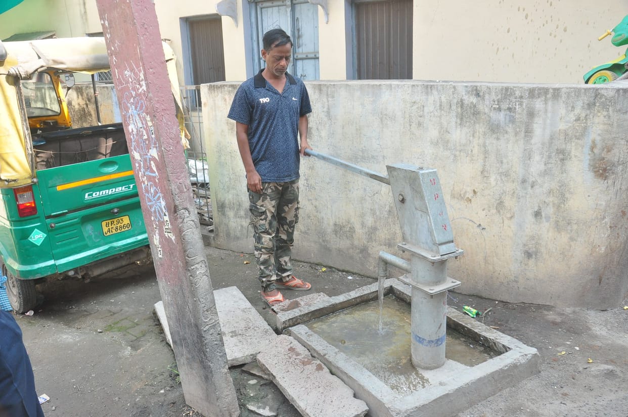 watter problem in sipri bazar