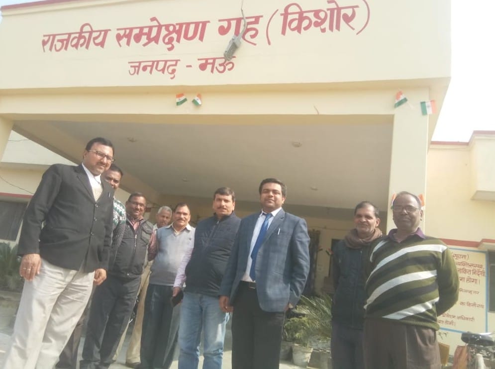 The secretary of the authority inspected the child care home