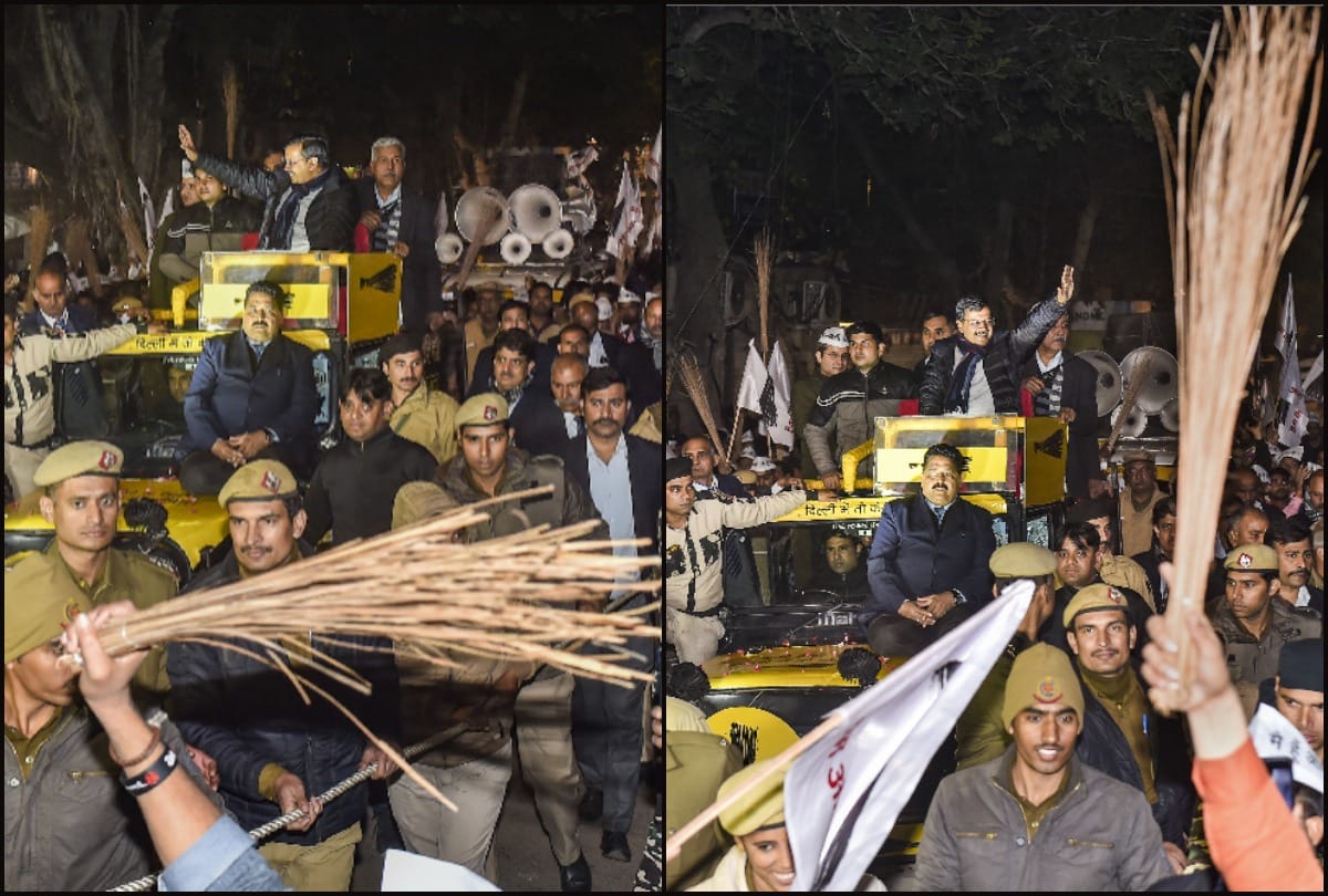 Delhi Assembly Elections 2020 broom market in profit by AAP campaign