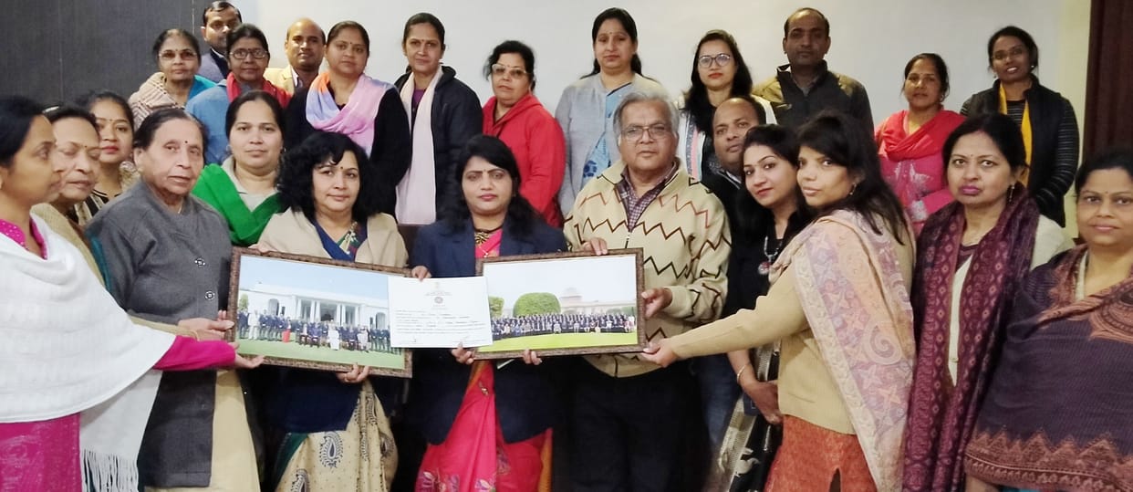 Welcomed doctor renu chauhan