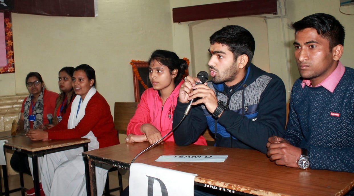 NAS winner in quiz compition
