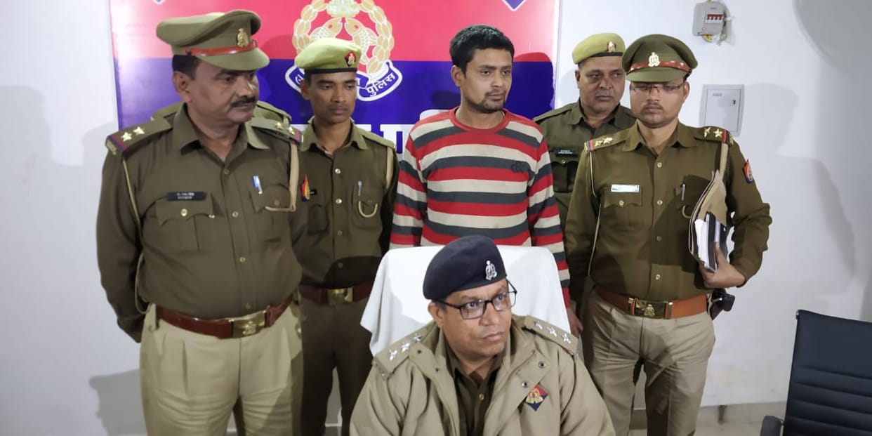 police arrested murder accused in gorakhpur