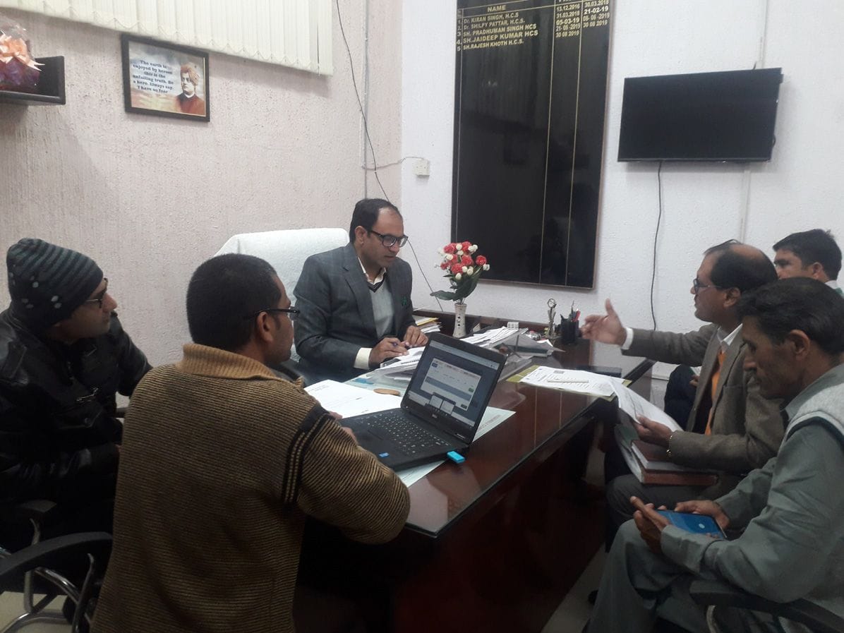 sarpanch will get mnadi dne dailt for crop registration