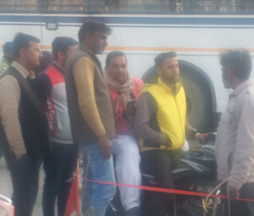 Inspection of development work of Nagina Chowk