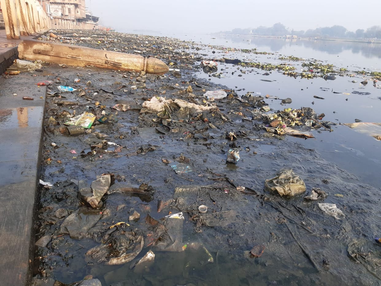 polution in river yamuna