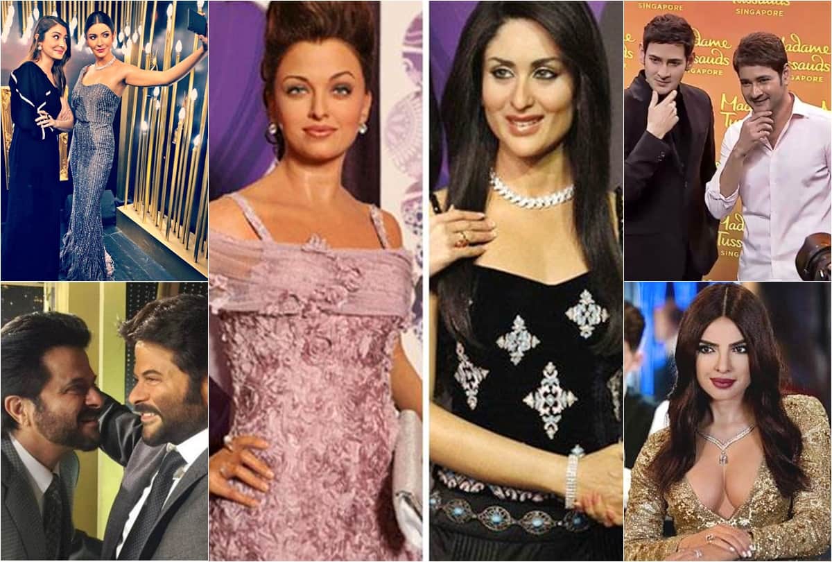 Bollywood Celebs Wax Statue At Madame Tussauds Kajal priyanka shah rukh kareena amitabh salman
