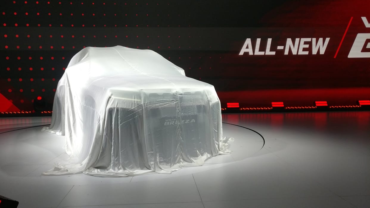 Auto Expo 2020 Delhi India Live: Maruti Vitara Brezza Facelift with BS6 Petrol engine launched