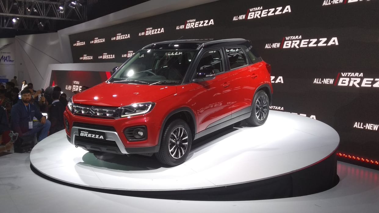auto expo 2020 maruti suzuki vitara brezza 2020 price in india maruti vitara brezza facelift 2020
