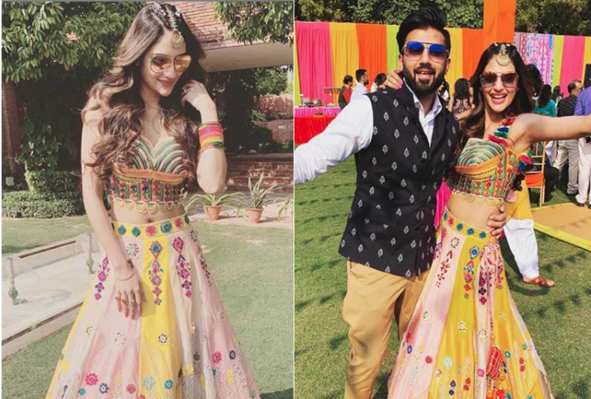 nusrat jahan share photo of a wedding enjoying with husband nikhil jain