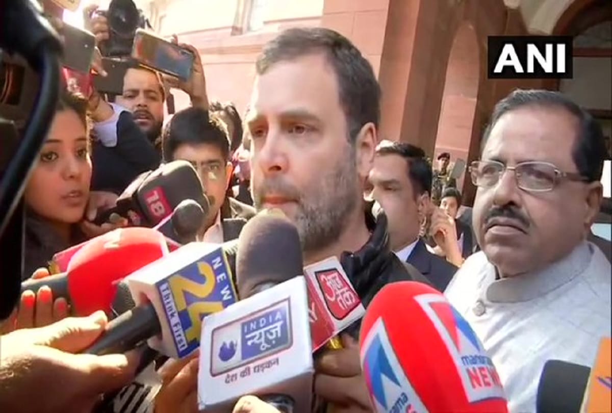 Rahul Gandhi on PM Modi speech in Lok Sabha, long speech but did not utter a word on unemployment