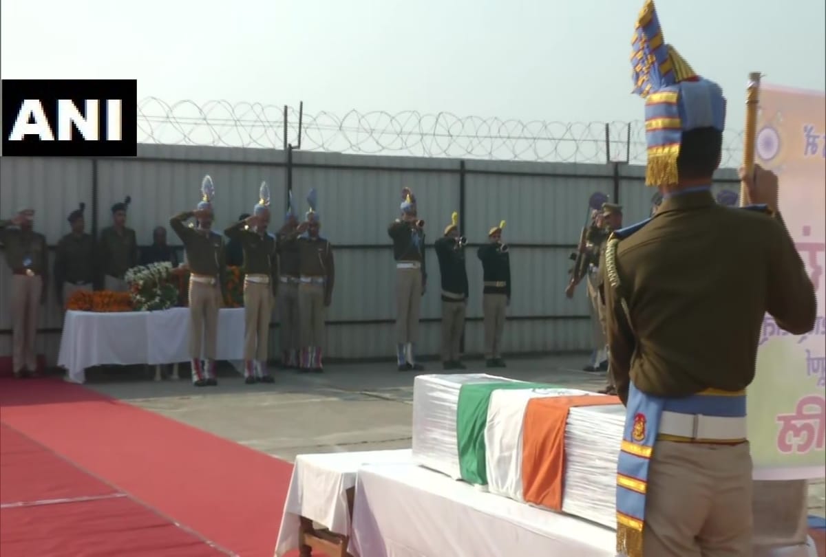 Bihar The dead body of the martyred soldier Ramesh reached home, public flooded