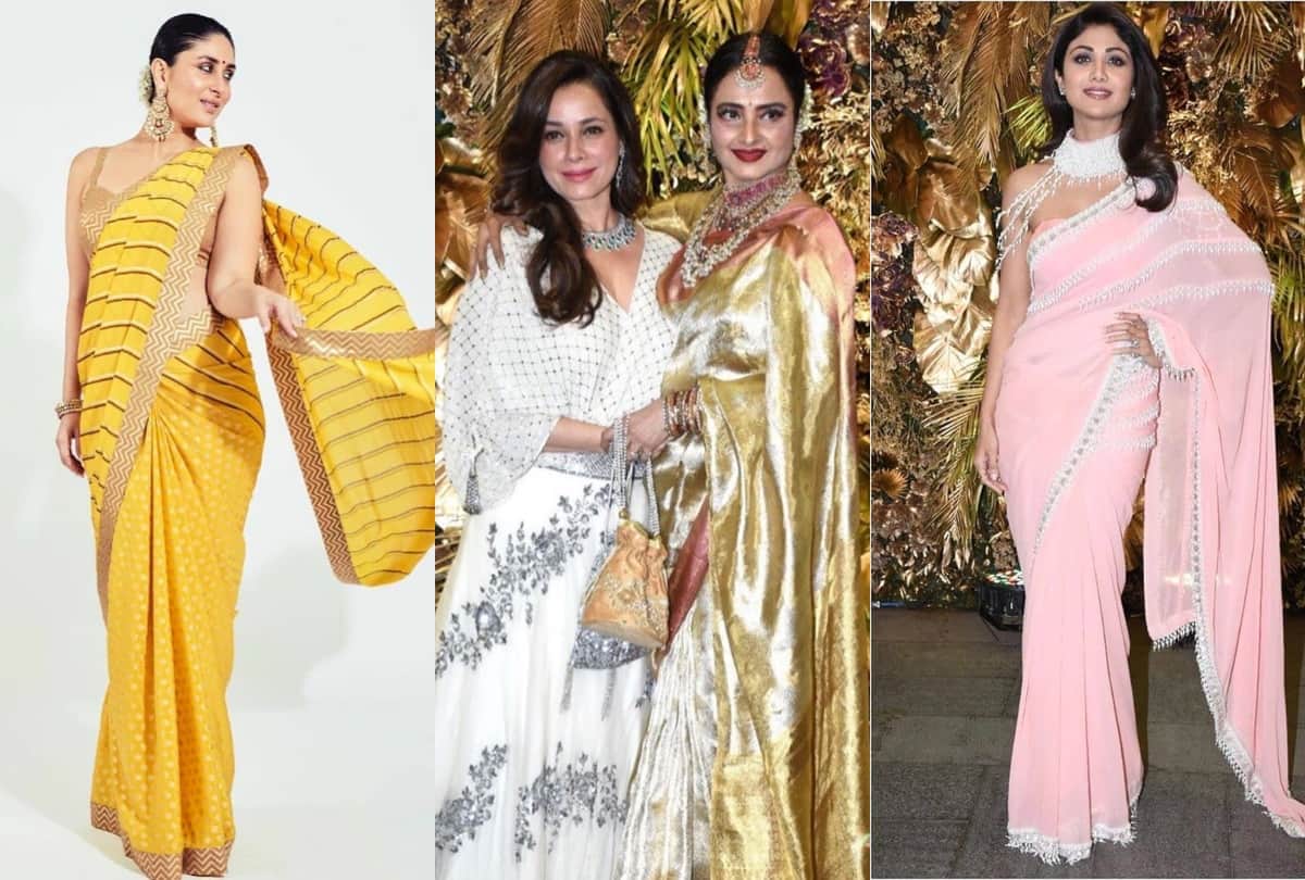 armaan jain wedding party best saree look