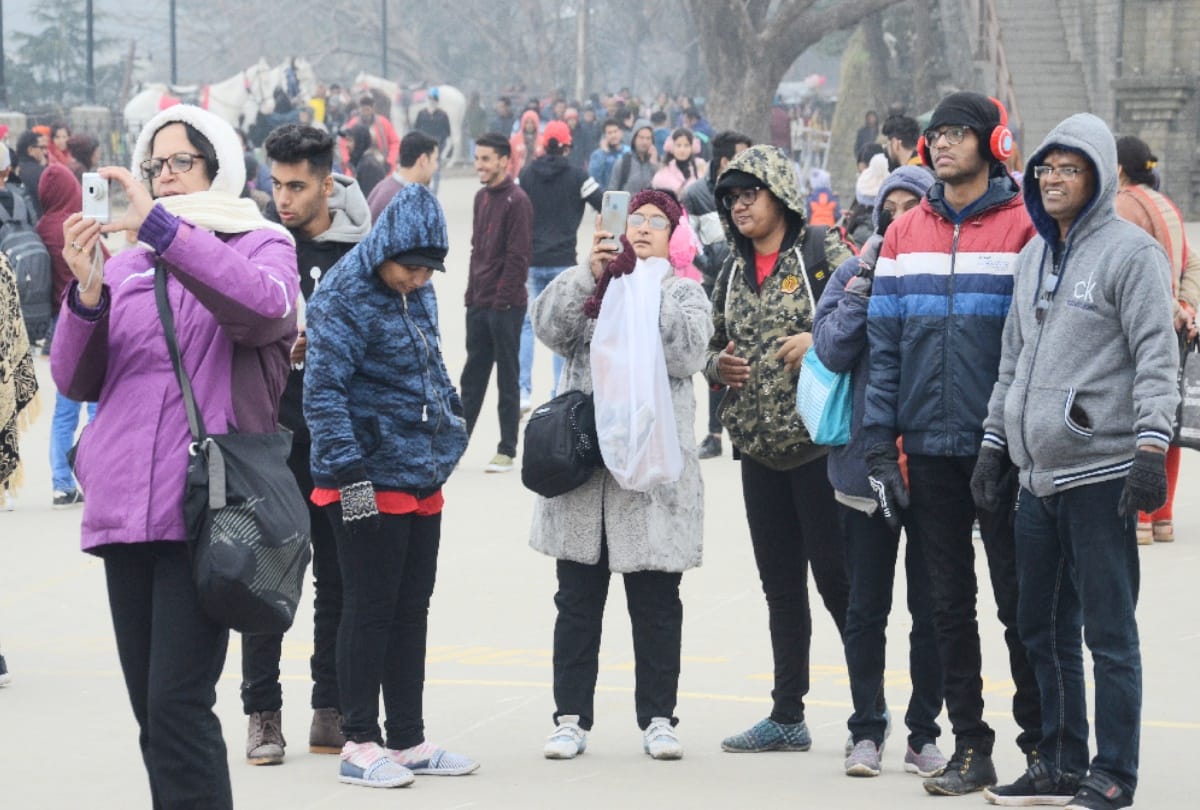himachal weather report: Cloudy in Shimla, weather in Himachal till 12 February
