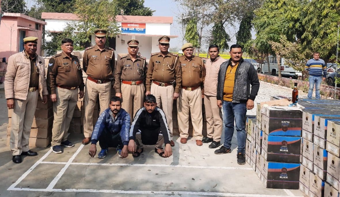 625 cases of English liquor recovered from Cantor