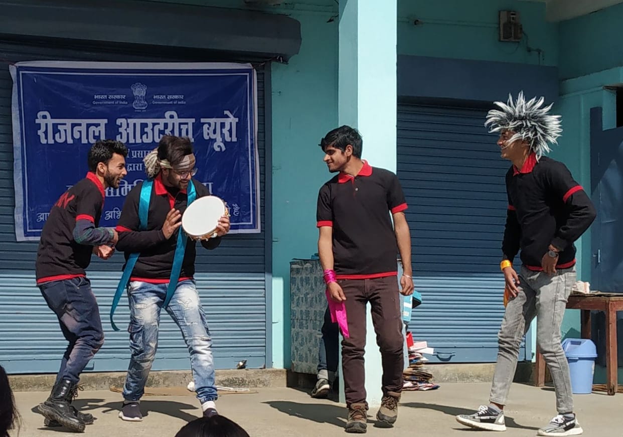 Awareness about women's health through street plays