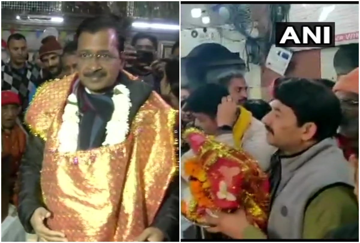 delhi election 2020: Arvind Kejriwal and smriti irani accousing each other on twitter