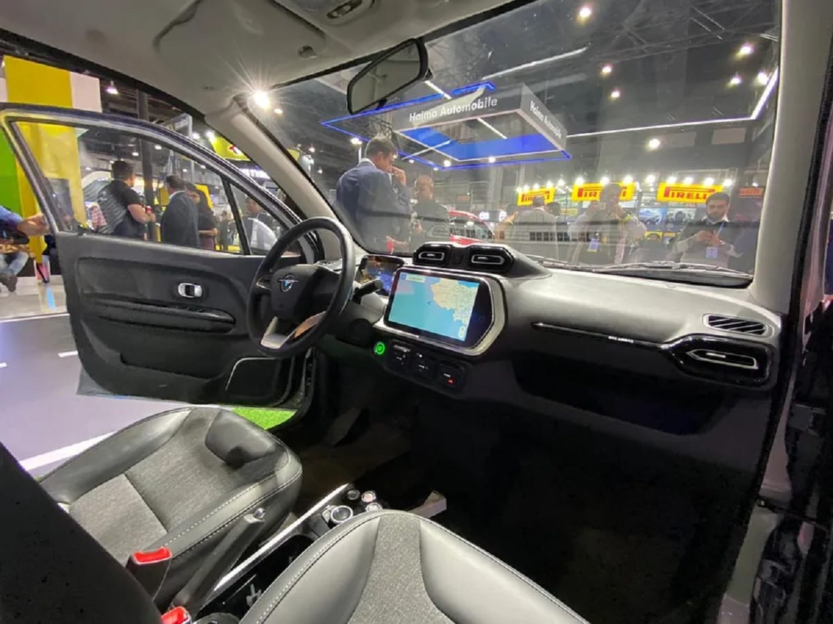 Auto Expo 2020 Delhi India: Haima Bird Electric launch low cost Haima EV1 electric hatchback