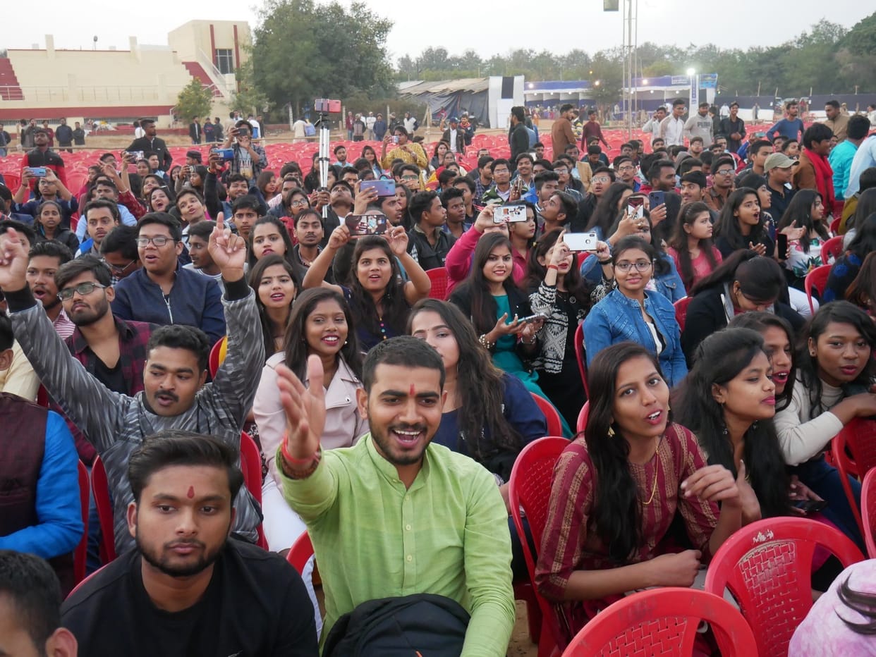 mono acting in yuva mahotsav mirzapur