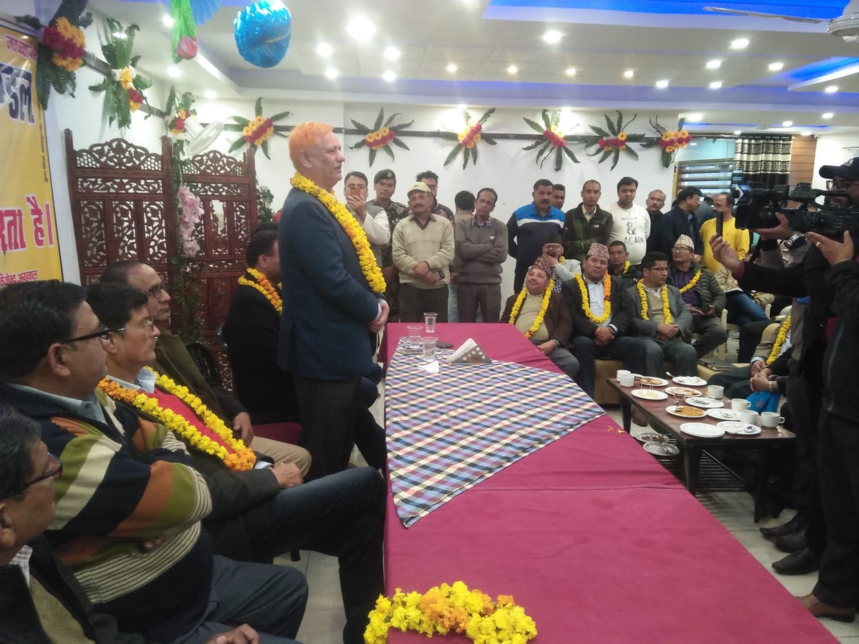 Cabinet minister inspected Site