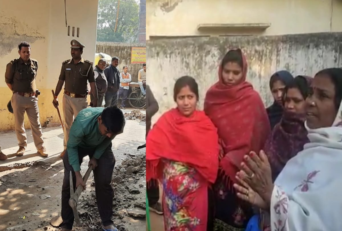 Mother and daughter threatened to commit suicide for Resist pipeline iN Gorakhpur