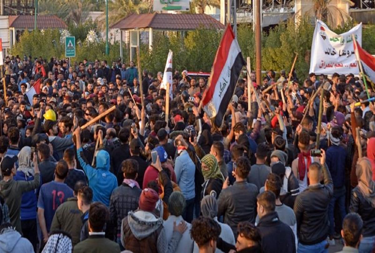 In iraq, several killed in  Violence between supporters and protesters of Shia ,11 dead